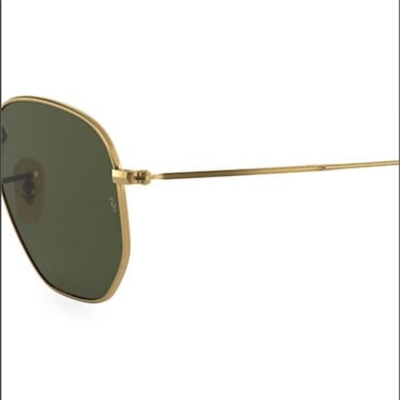 NWT Ray Ban hexagon shaped 51MM Sunglasses - Picture 3 of 7